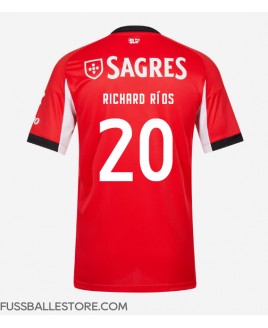 Günstige Benfica Richard Rios #20 Heimtrikot 2025-26 Kurzarm